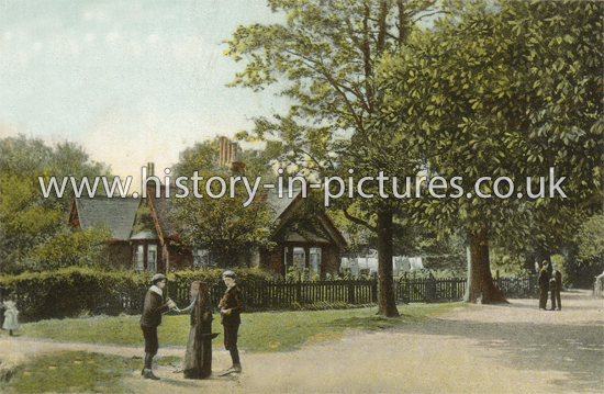Forest Keepers Lodge, Bushwood, Leytonstone, London. c.1906